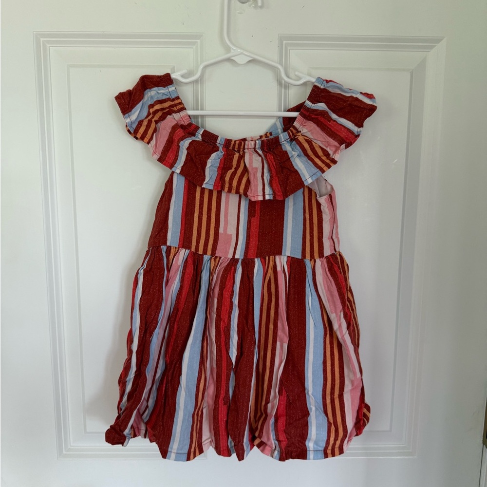 OshKosh B'gosh Multicolor Striped Casual Girls Dress - Size 3t